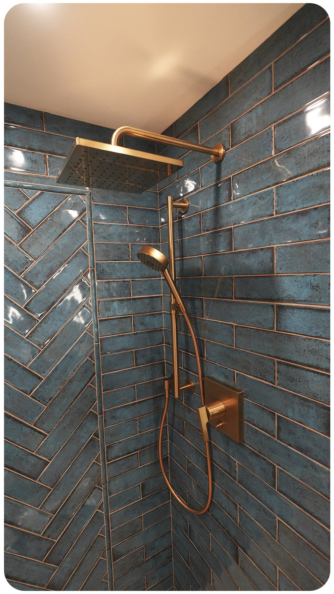 Master Bathroom Tile & Glass Shower